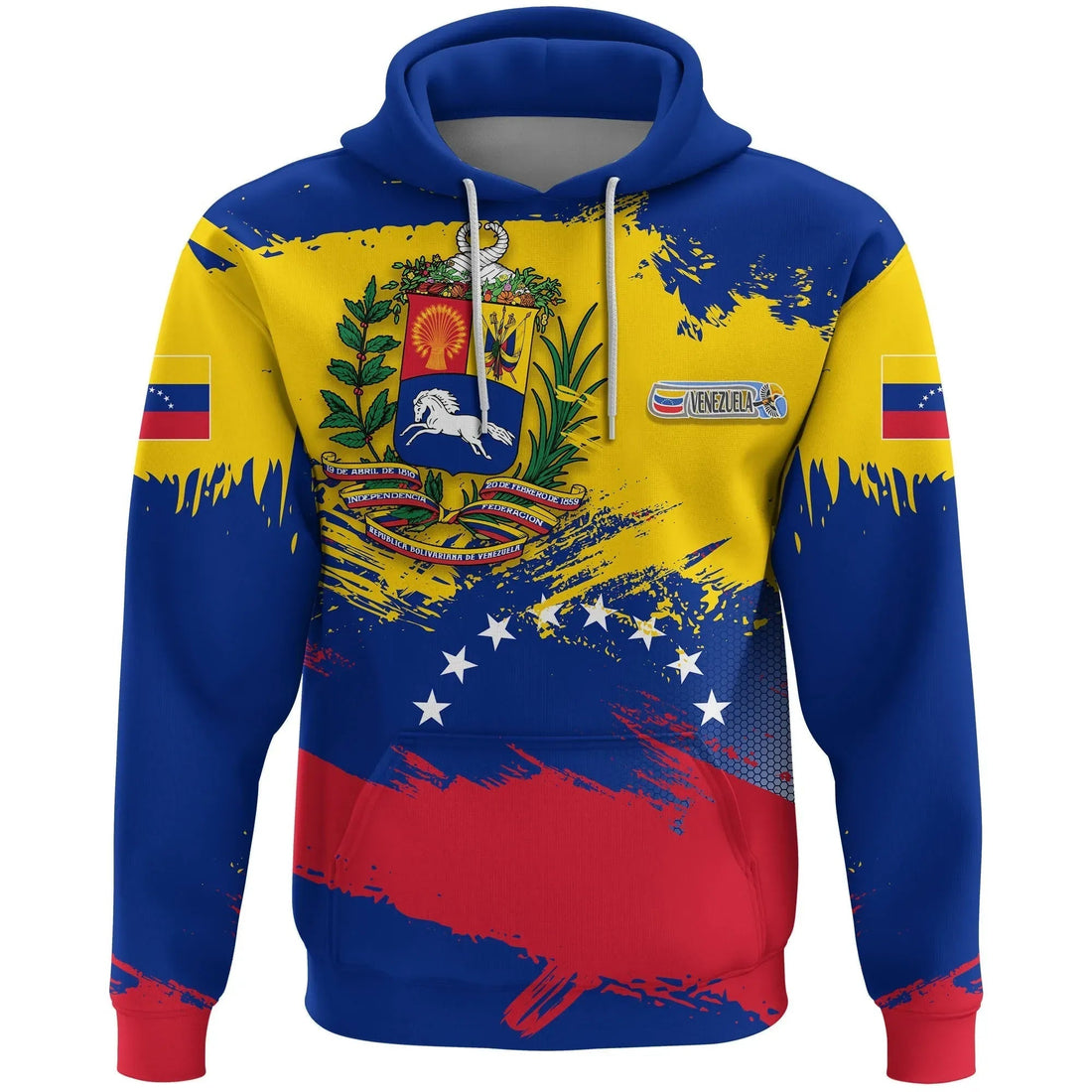 Venezuela Hoodie Venezuela Coat Of Arms RLT7