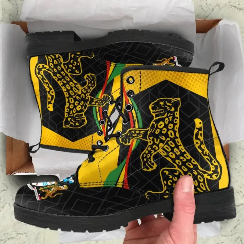 Guyana Jaguar Leather Boots RLT8