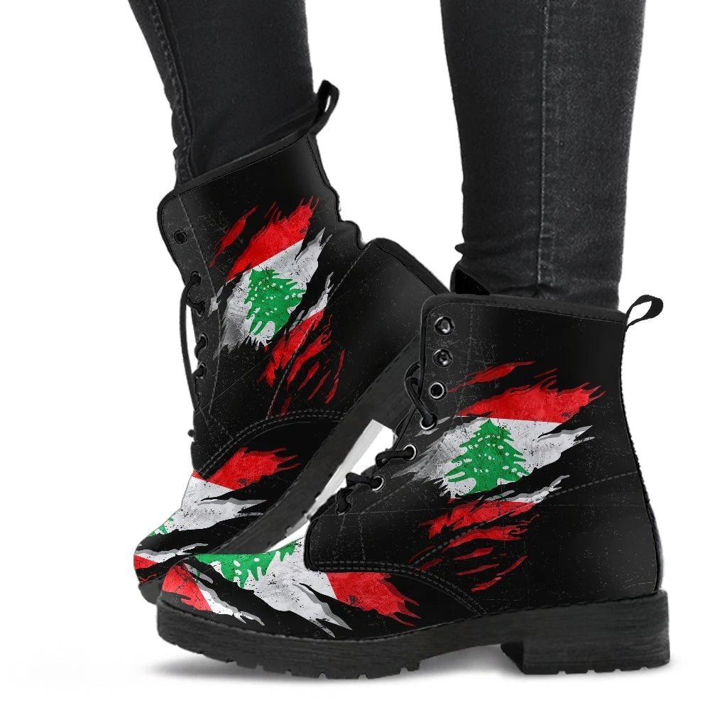 Lebanon In Me leather_Boots - Special Grunge Style RLT6