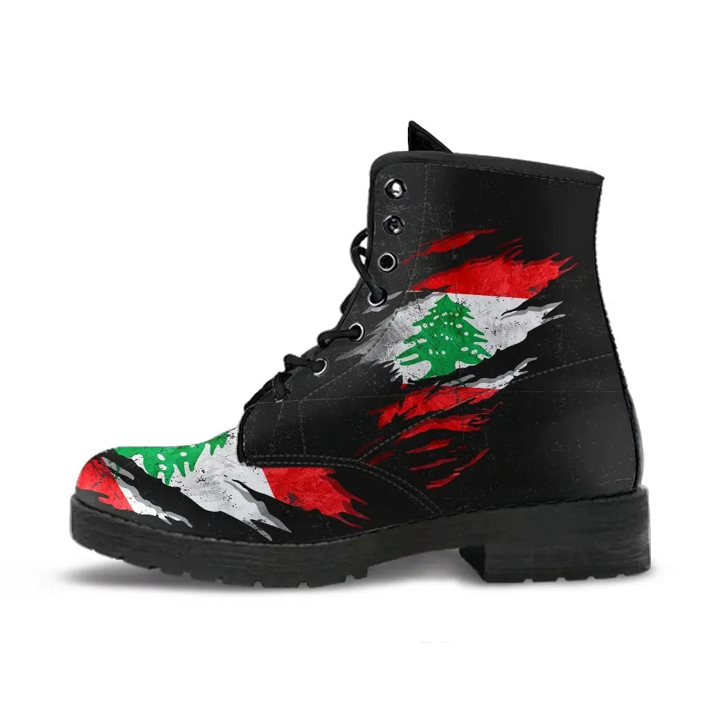 Lebanon In Me leather_Boots - Special Grunge Style RLT6