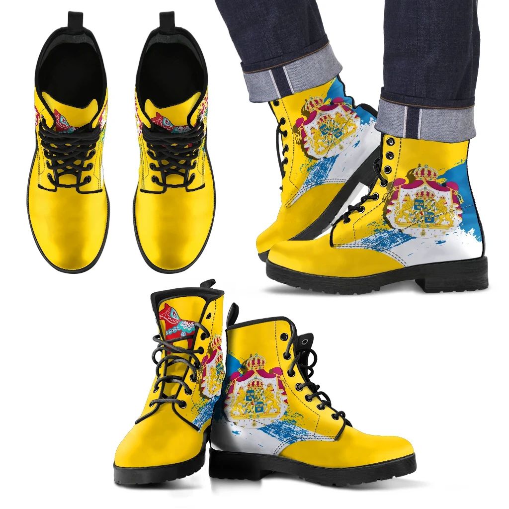 Sweden Special Leather Boots RLT7