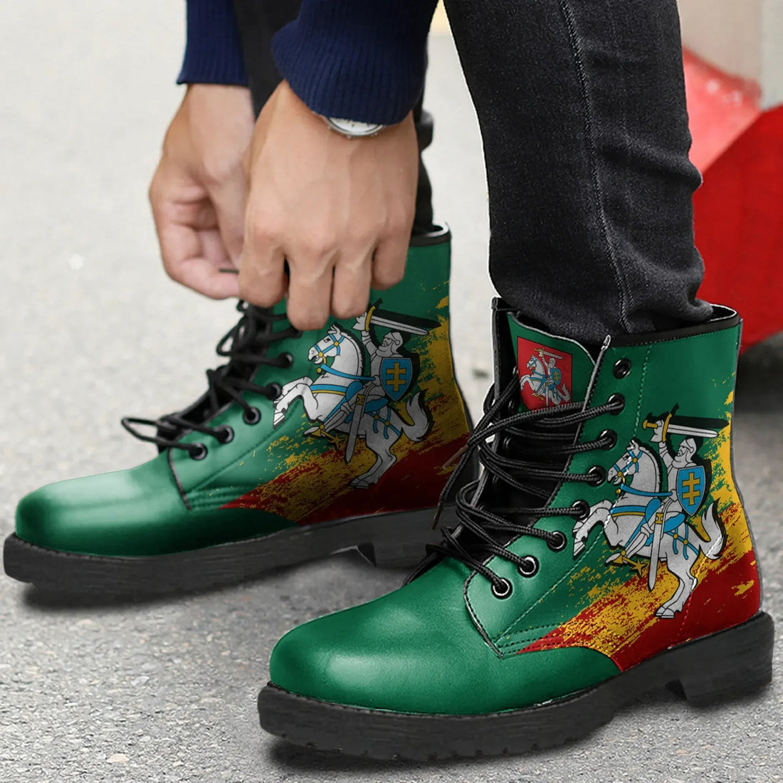 (Lietuva) Lithuania Special leather_boots RLT6
