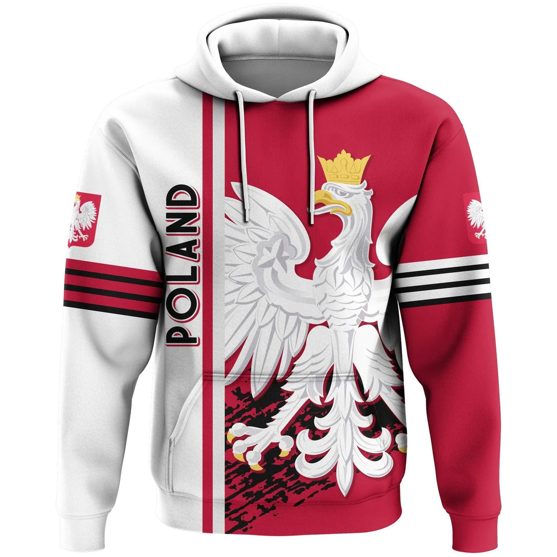 Poland Pullover Hoodie Quarter Style RLT7