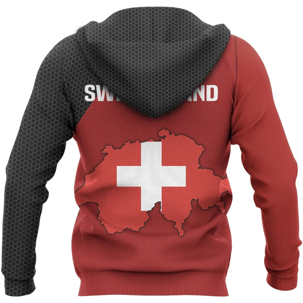 Switzerland Map Special Hoodie RLT13