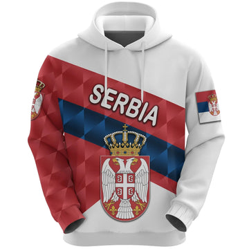 Serbia Hoodie Sporty Style RLT7
