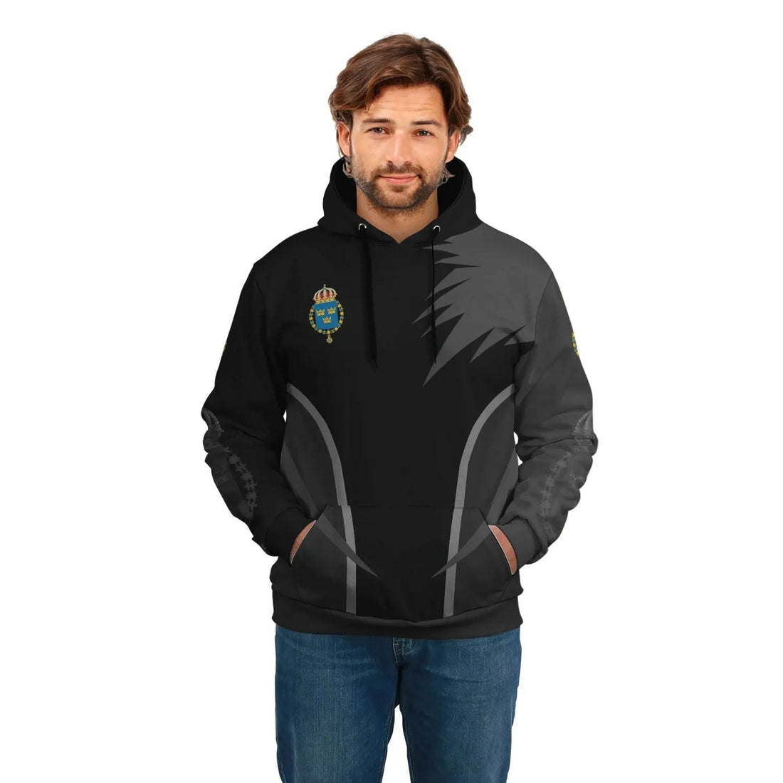 Sweden 3 Hoodie RLT7