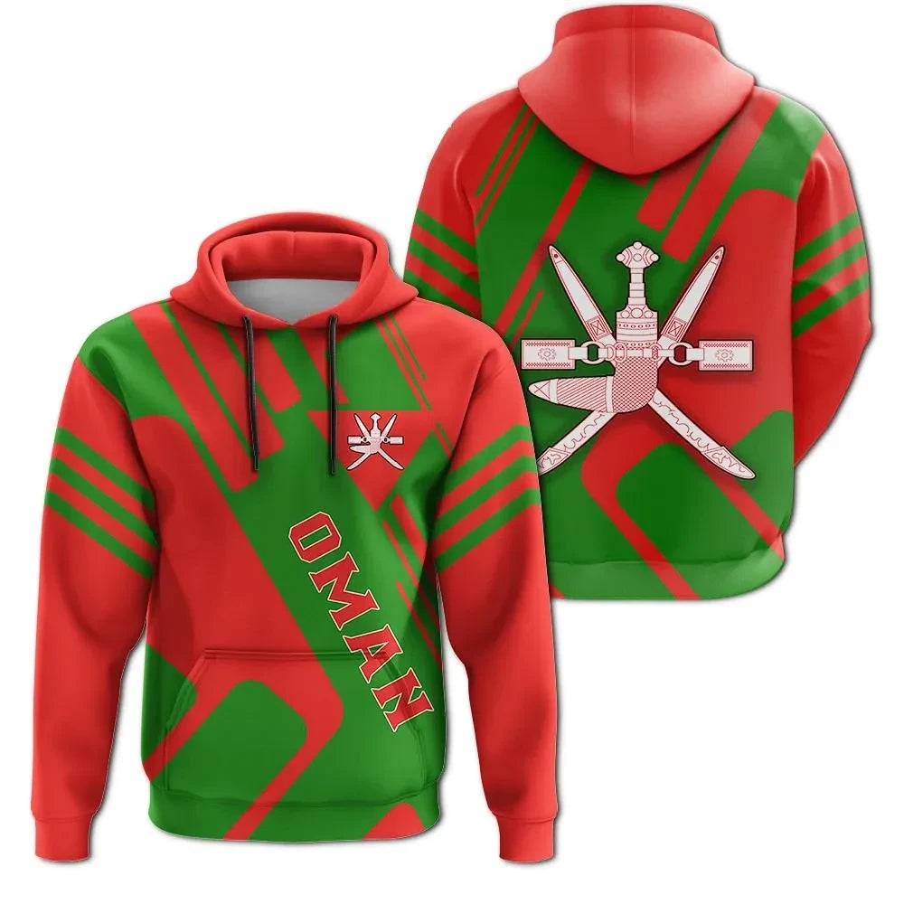 Oman Hoodie Coat Of Arms Rockie RLT13