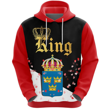 Sweden King Valentine Hoodie RLT7