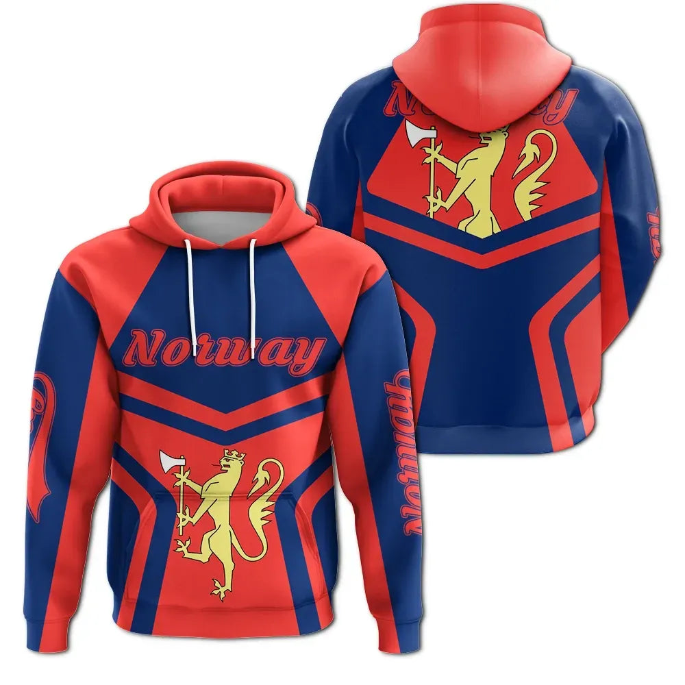 Norway Hoodie Coat Of Arms My Style RLT7