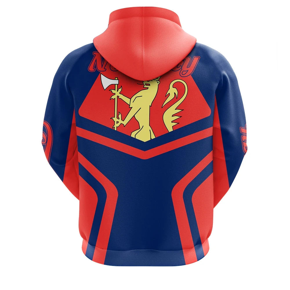 Norway Hoodie Coat Of Arms My Style RLT7