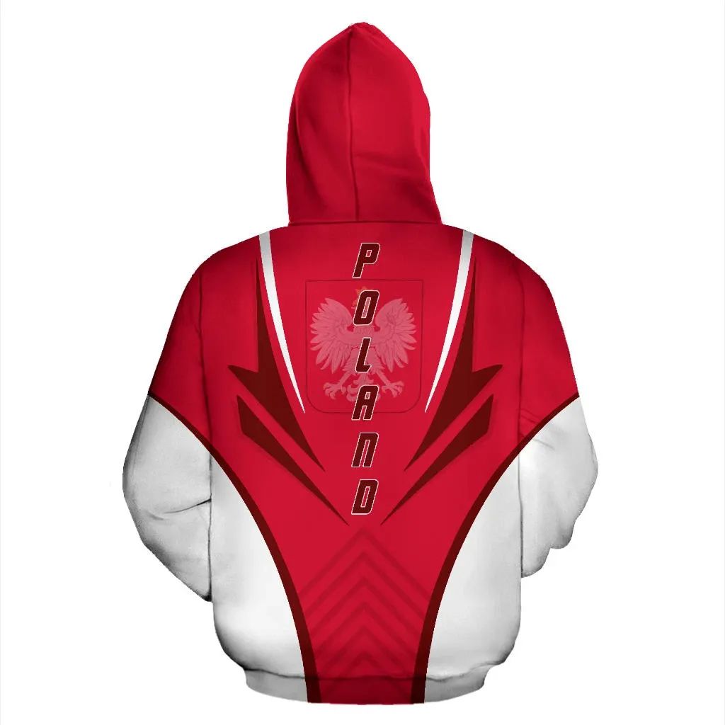 Poland Hoodie Coat Of Arms RLT7