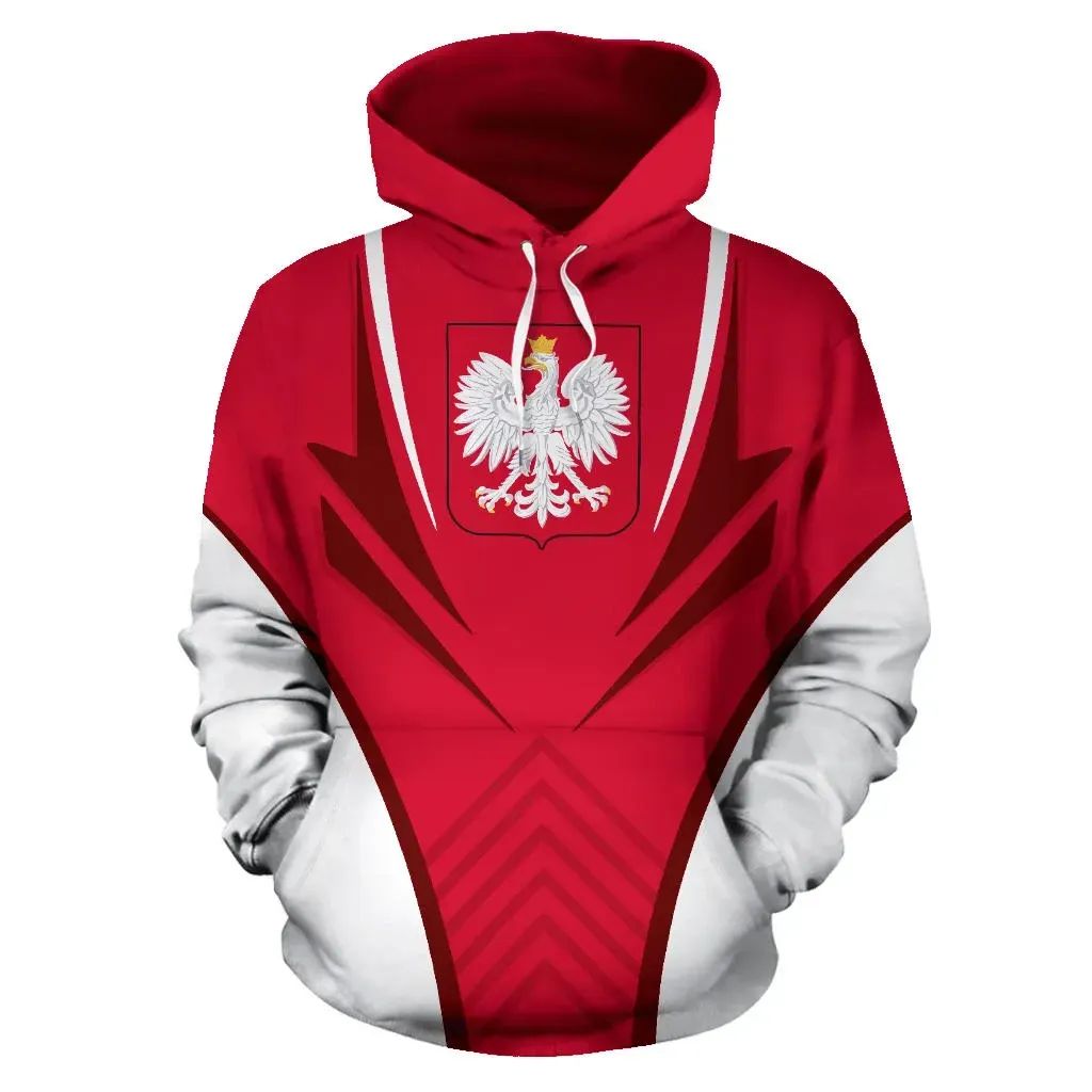 Poland Hoodie Coat Of Arms RLT7