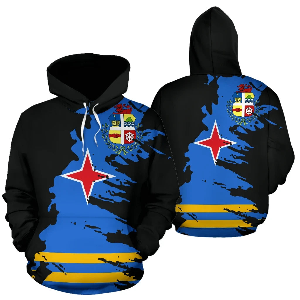 Aruba Hoodie Painting RLT7