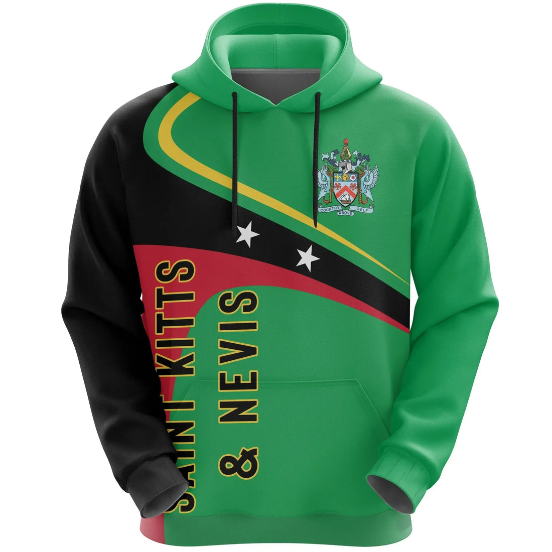 Saint Kitts and Nevis Patriot Pullover Hoodie RLT6
