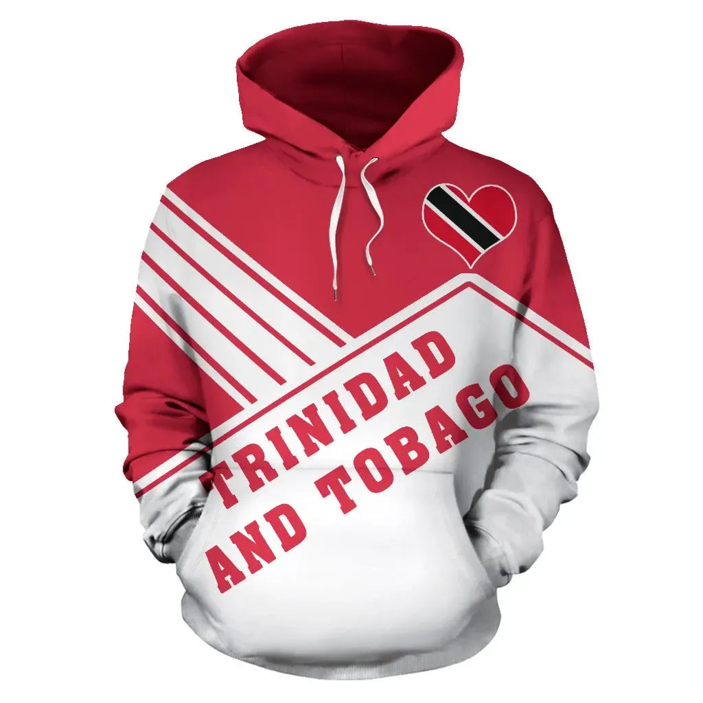 Trinidad and Tobago Hoodie Coat Of Arms Mount Style RLT6