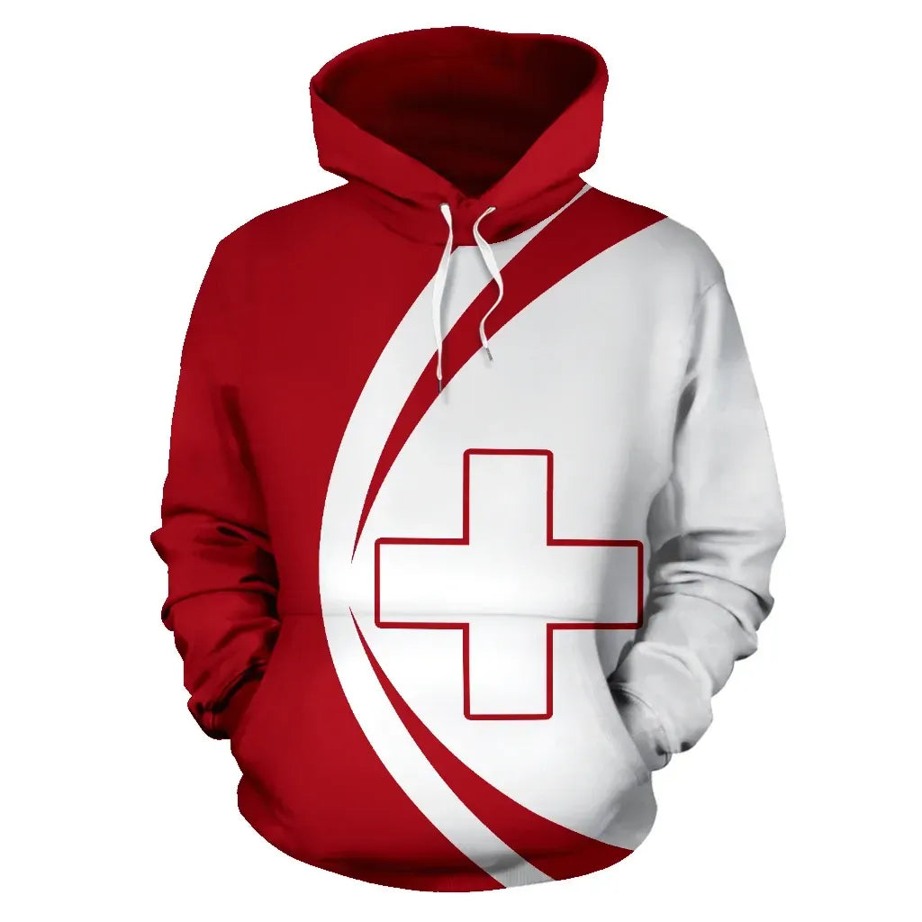 Switzerland Hoodie Circle Style RLT13