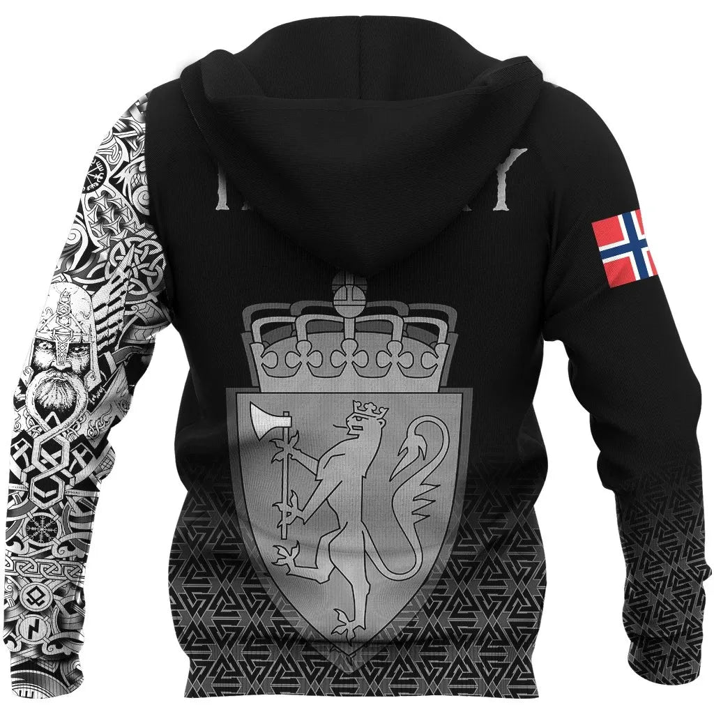Viking Hoodie Norway Coat Of Arms RLT7