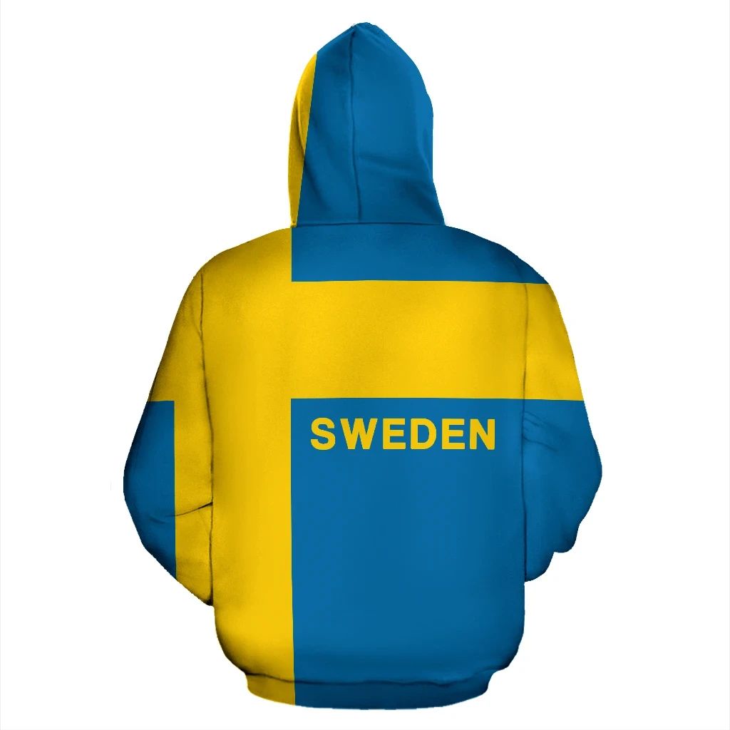 Sweden Soccer Hoodie RLT7