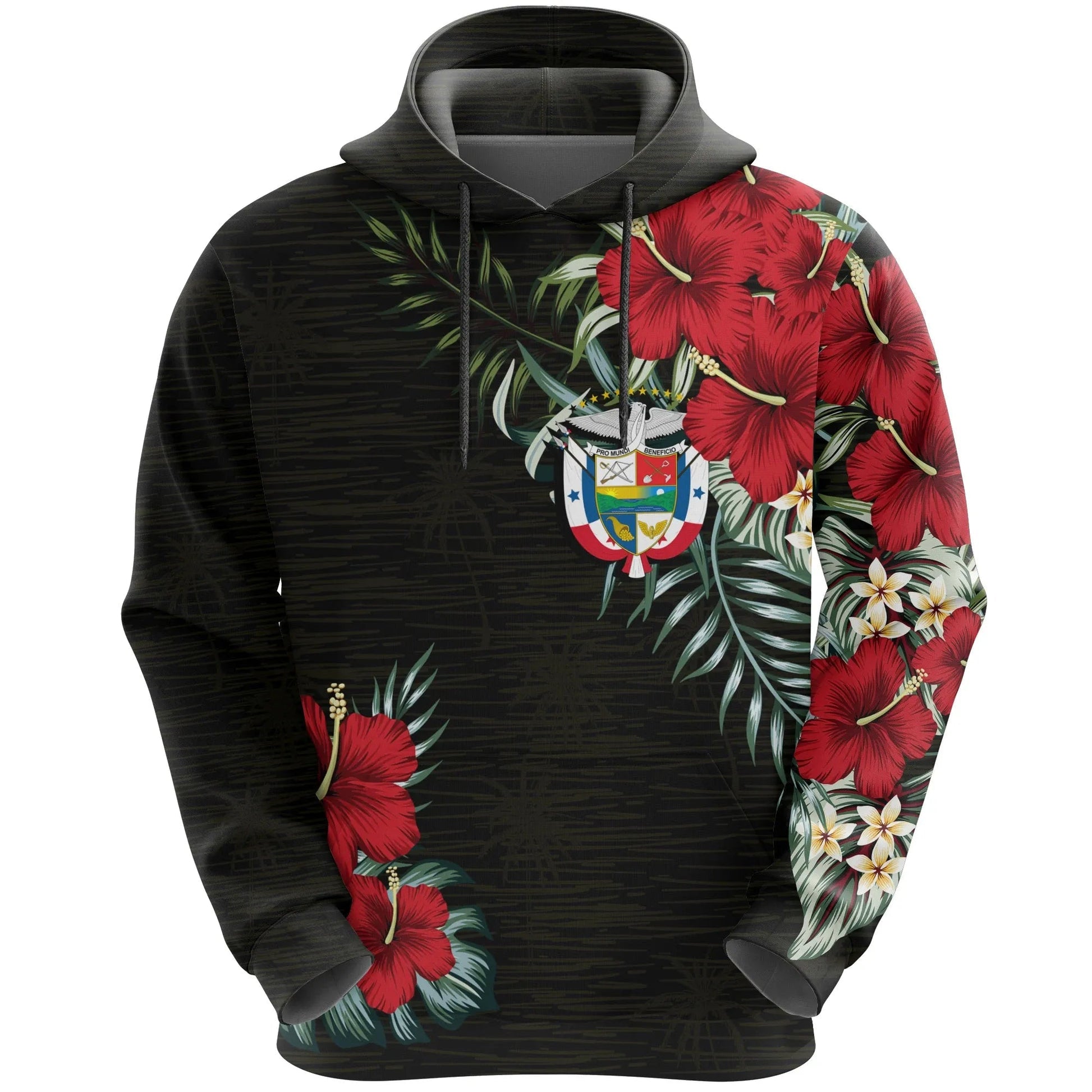 Panama Hoodie Hibiscus Men/Women RLT13