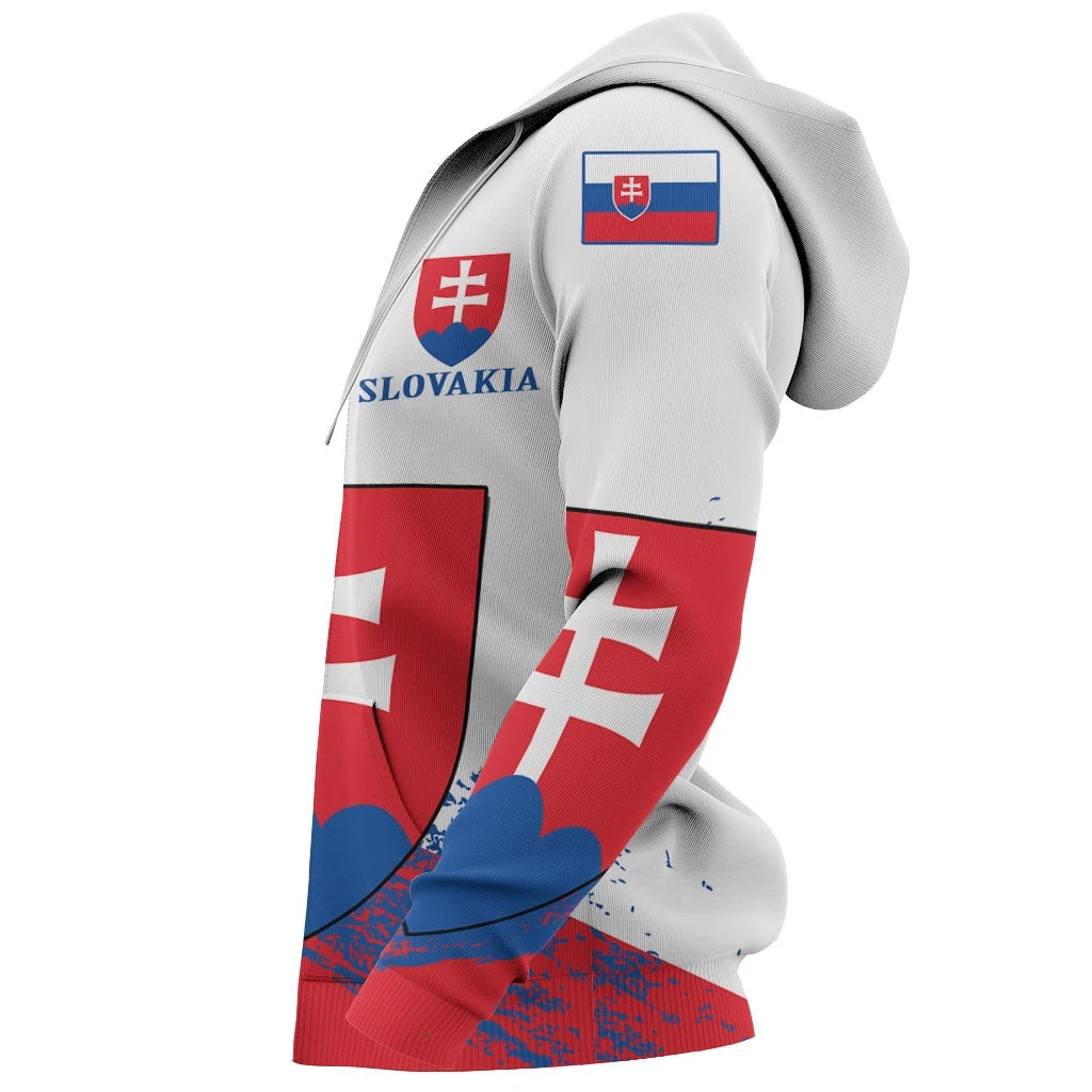 Slovakia Special Zipper Hoodie RLT13
