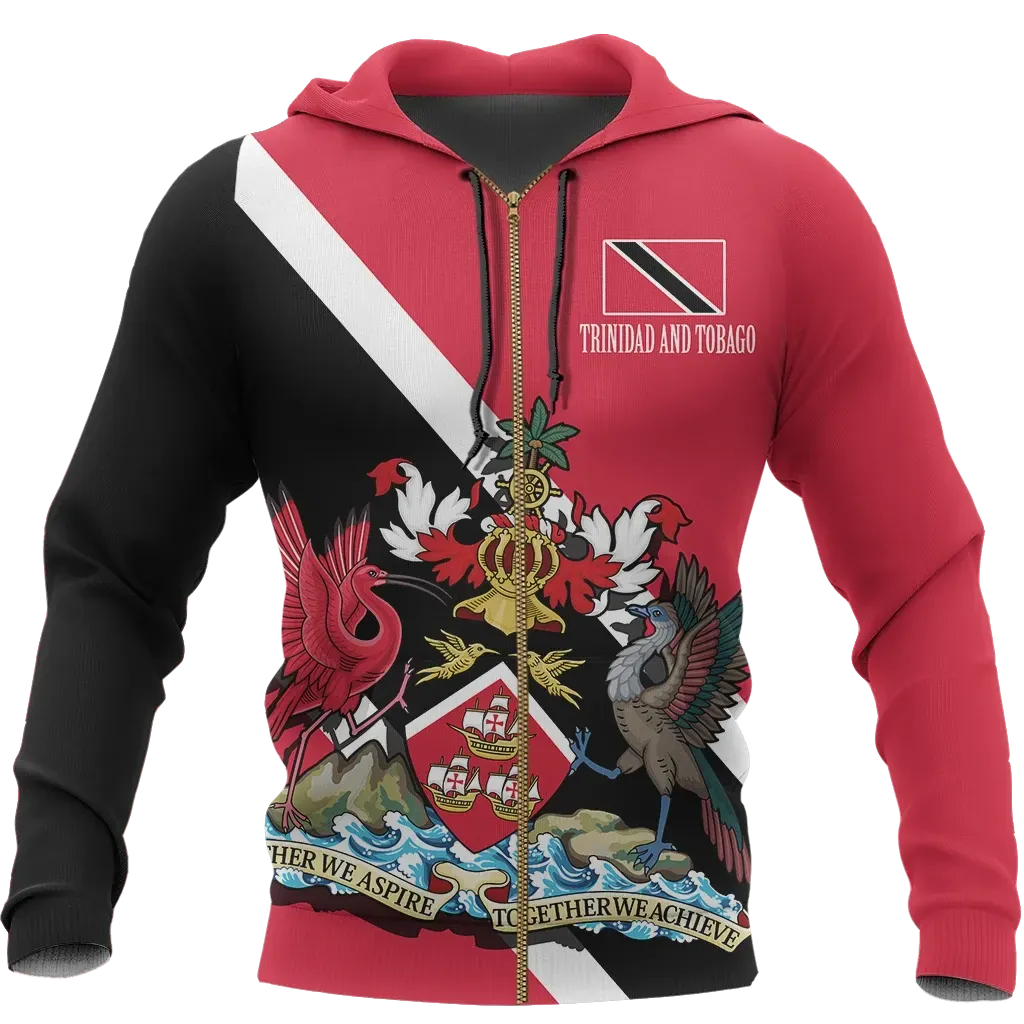 Trinidad and Tobago Special Zip Hoodie2 RLT6