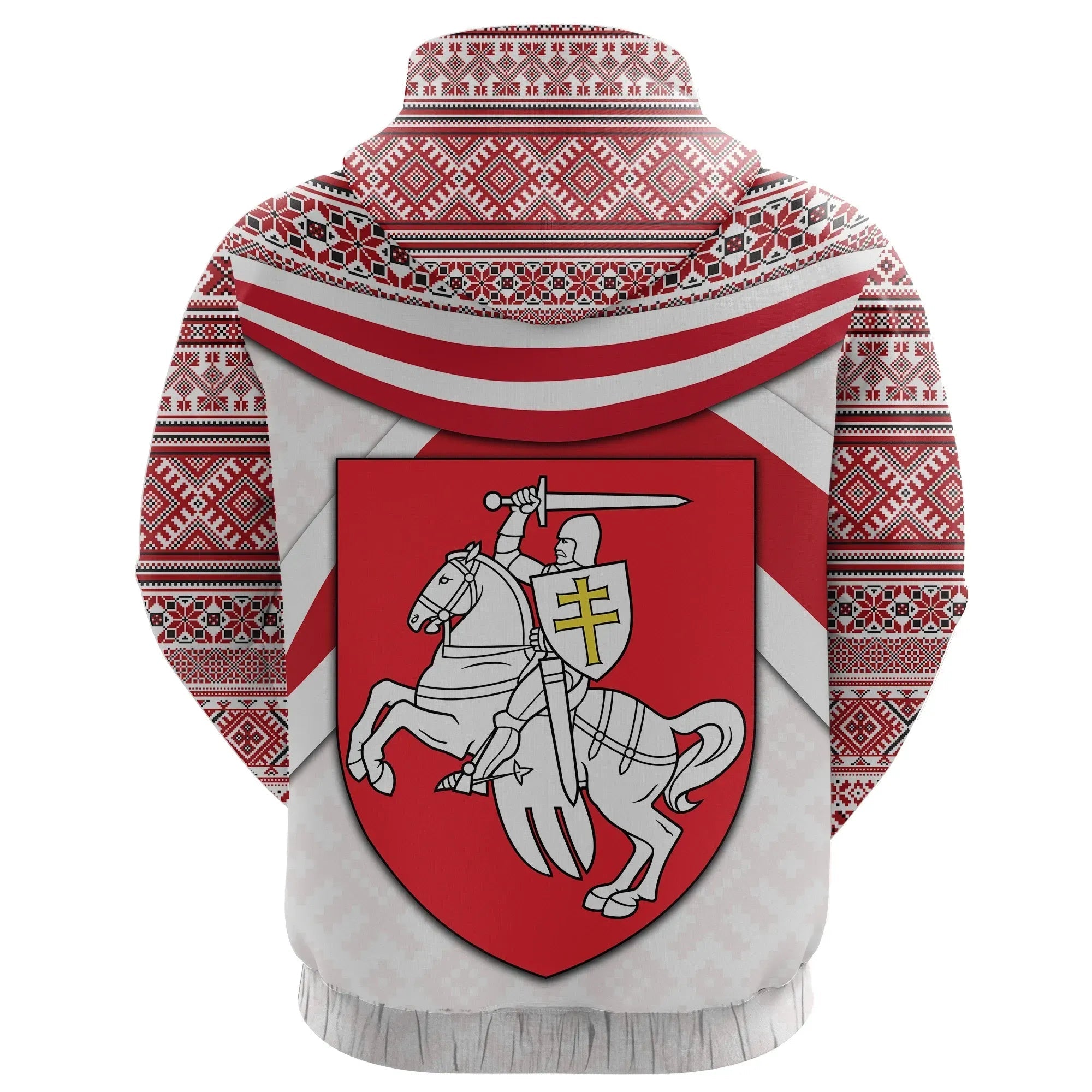 Belarus Pahonia Zip Hoodie Vibes Version RLT6