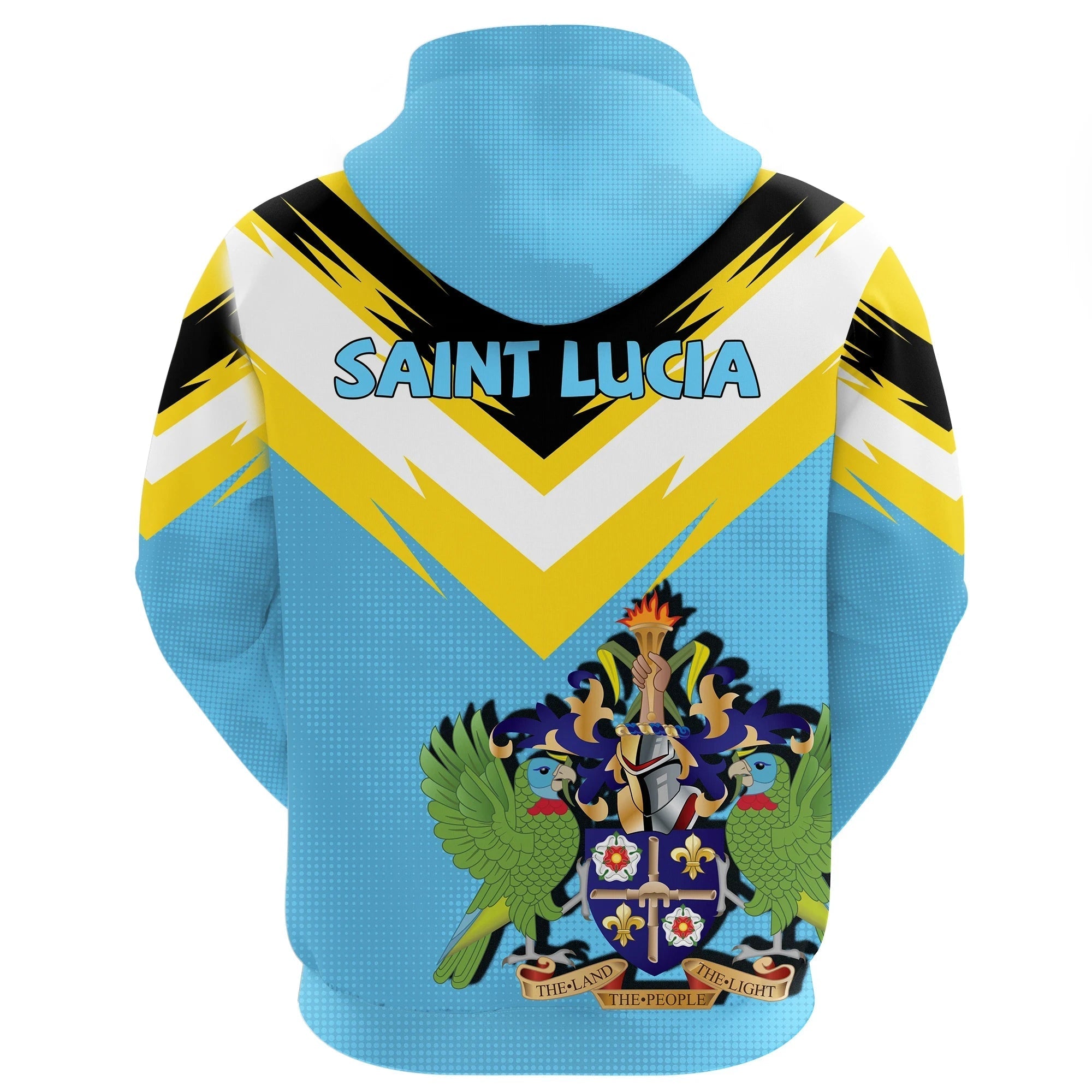 Saint Lucia Zip Hoodie New Release RLT6