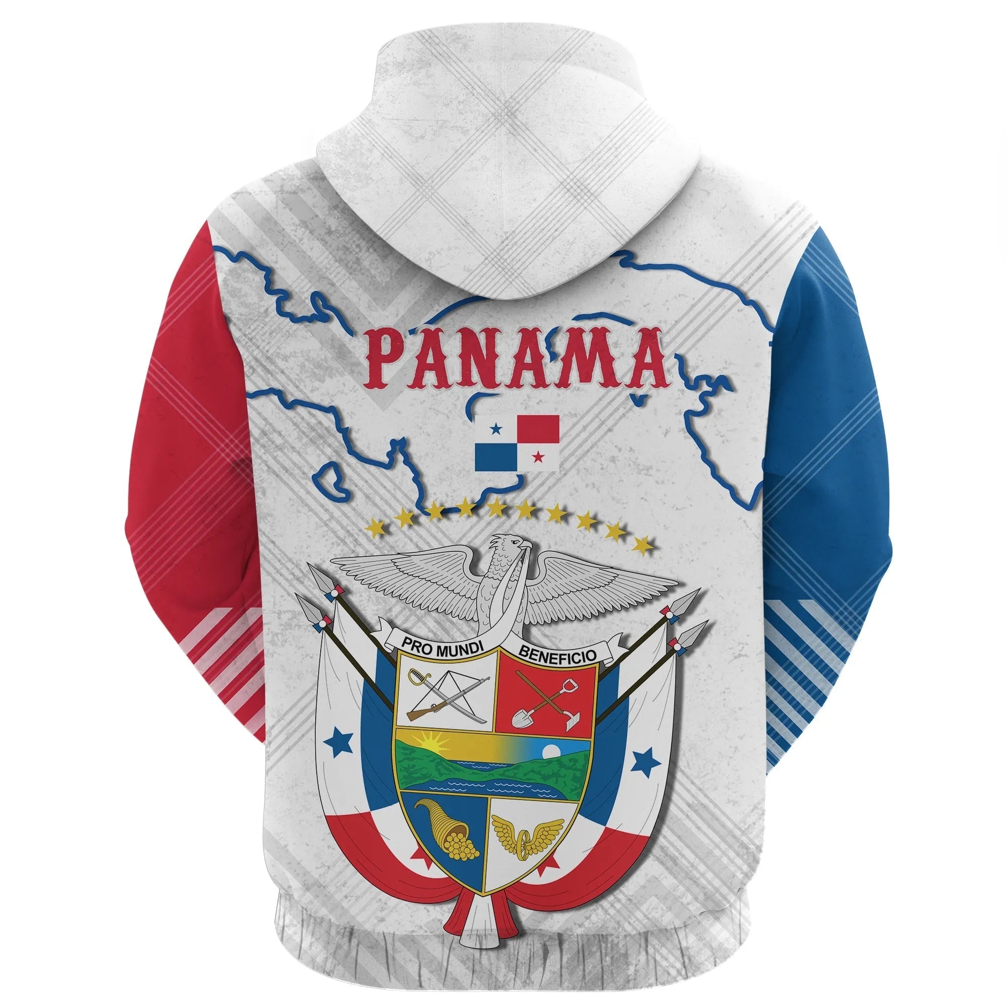 Panama Zip Hoodie Special Map RLT13
