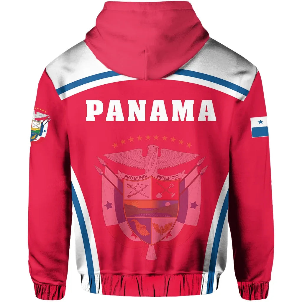 Panama Hoodie Zip Sport Style RLT13