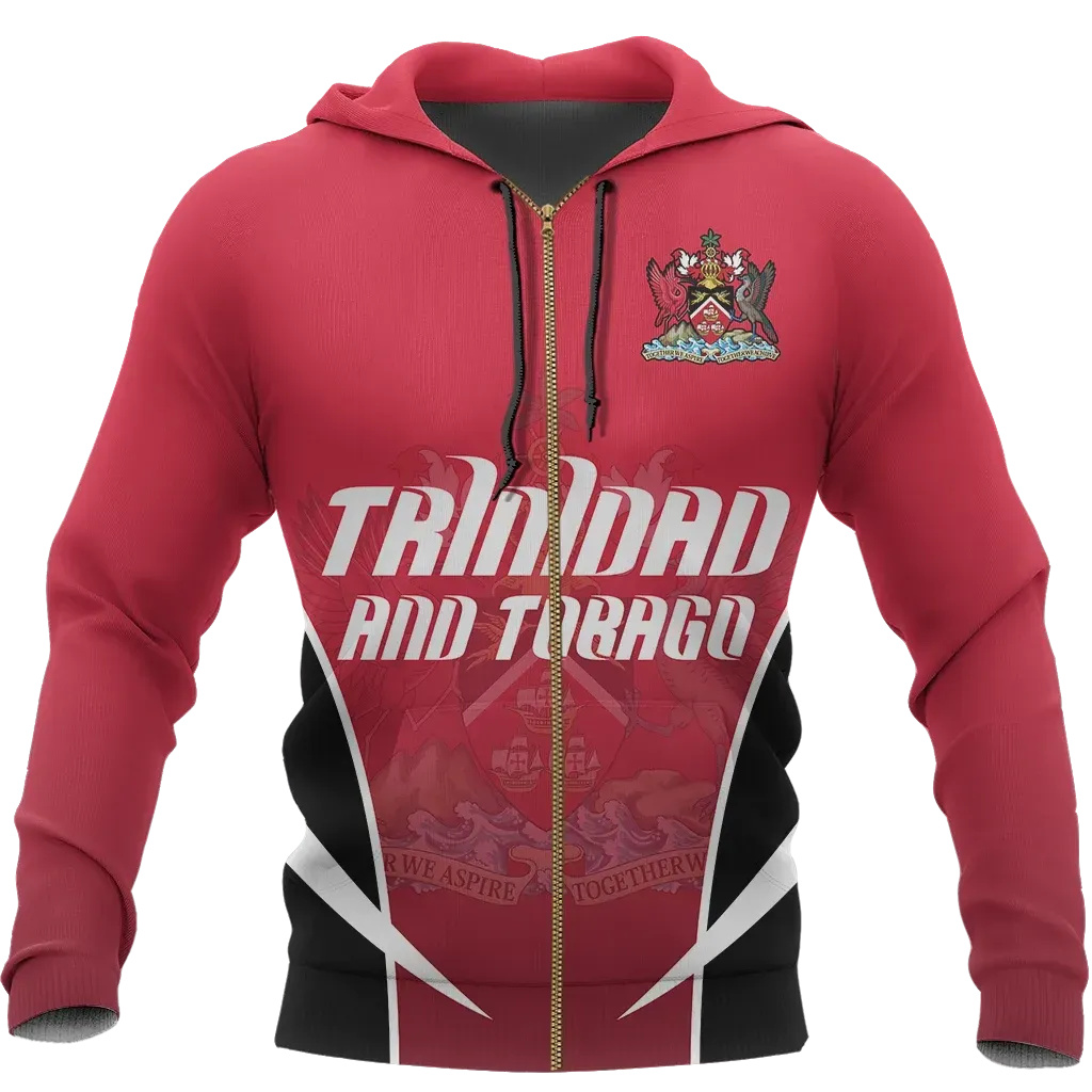 Trinidad and Tobago Active Special Zip Hoodie2 RLT6