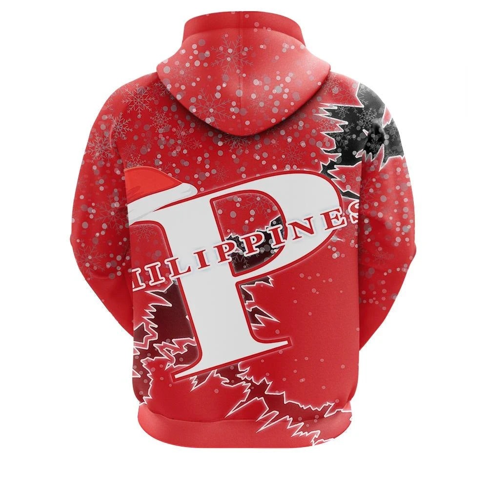 Philippines Christmas Zip Up Hoodie Coat Of Arms X Style8 RLT6
