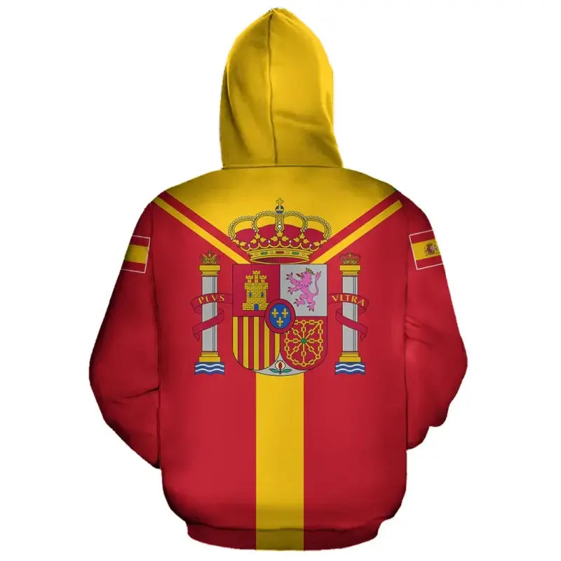 Spain Rising Zip Hoodie RLT12