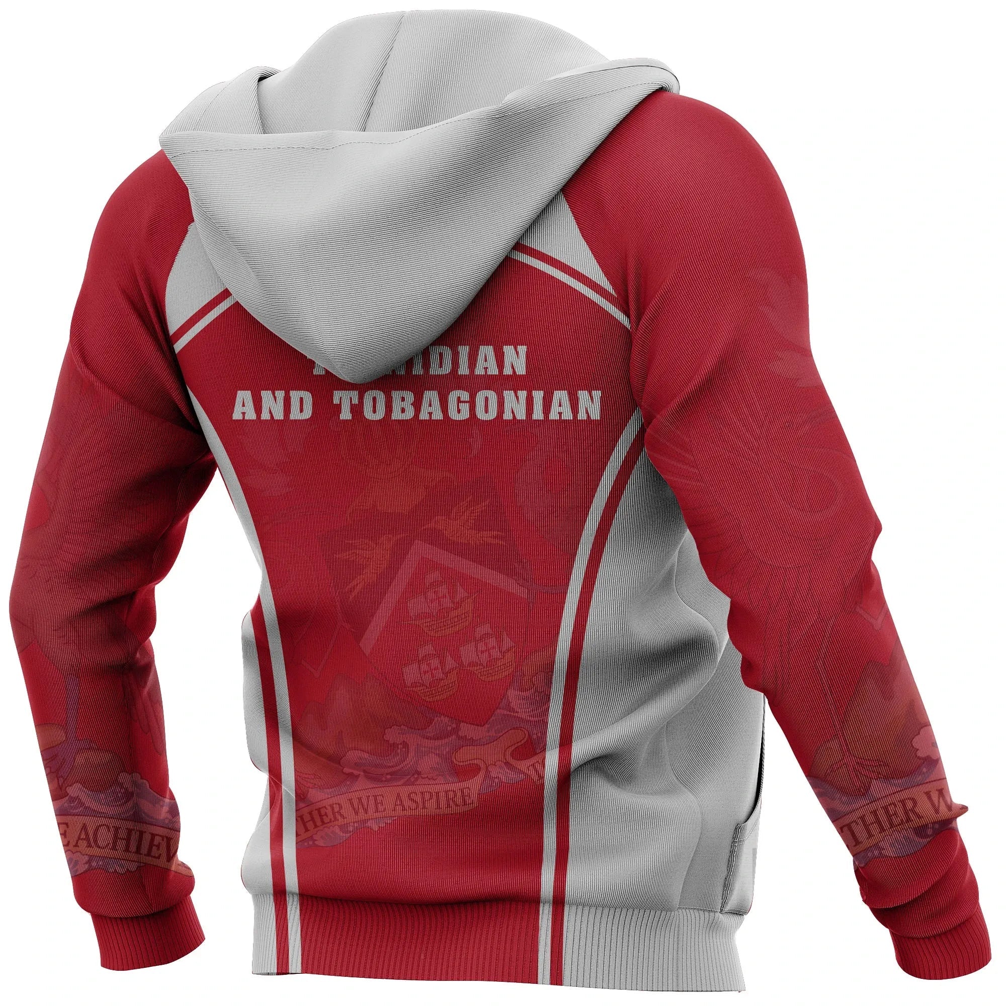 Trinidad and Tobago Zipper Hoodie Sport Style RLT6