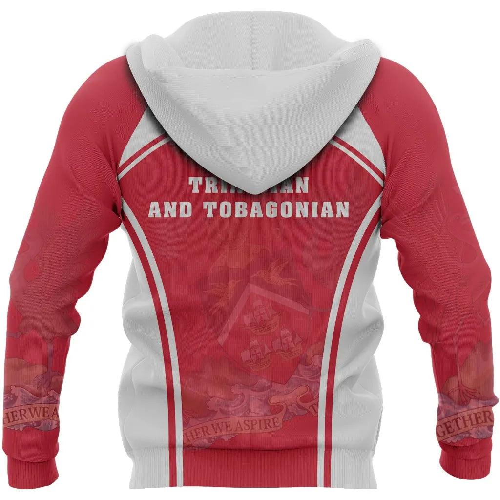 Trinidad and Tobago Zipper Hoodie Sport Style RLT6