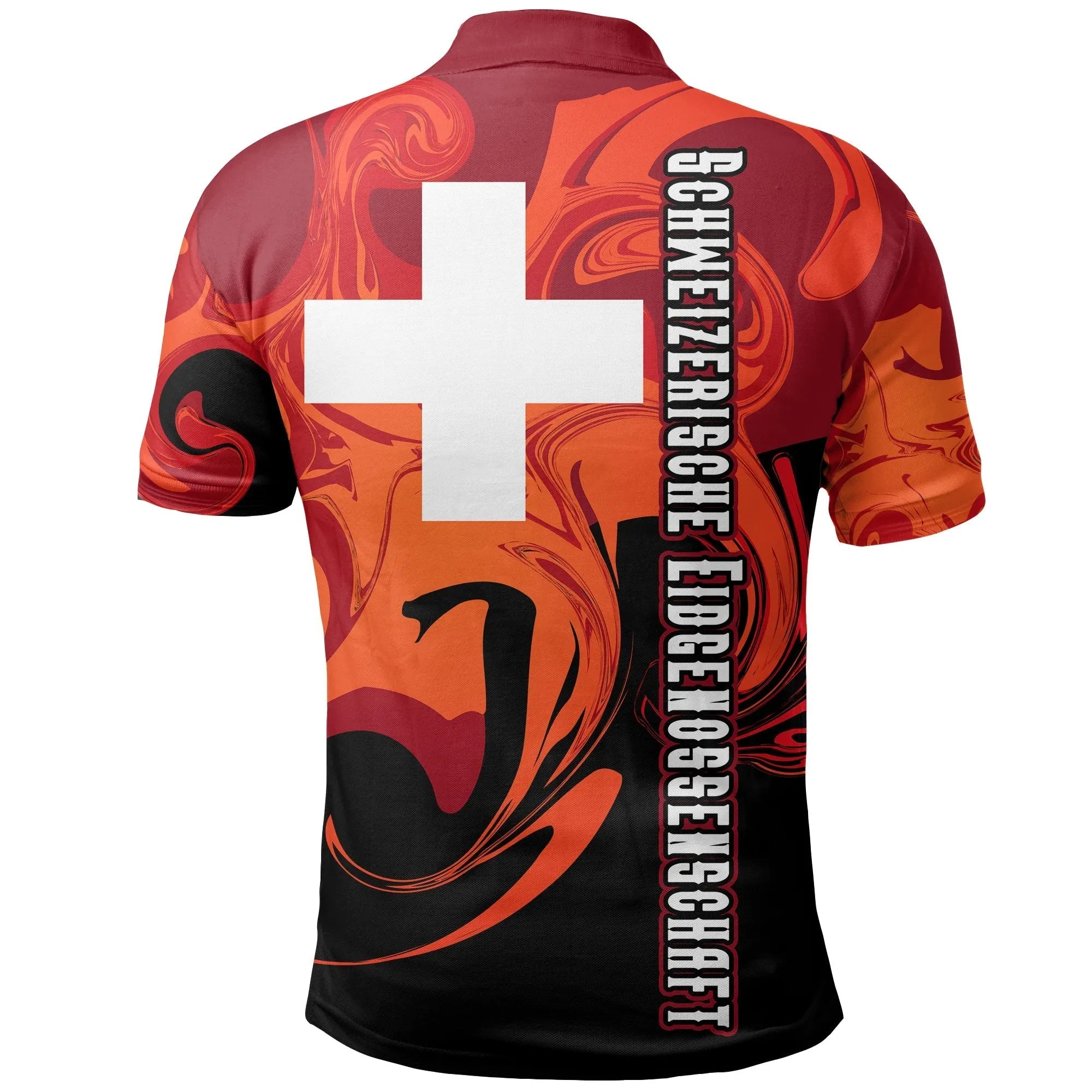 Switzerland Polo Shirt Flame Of Switzerland RLT13