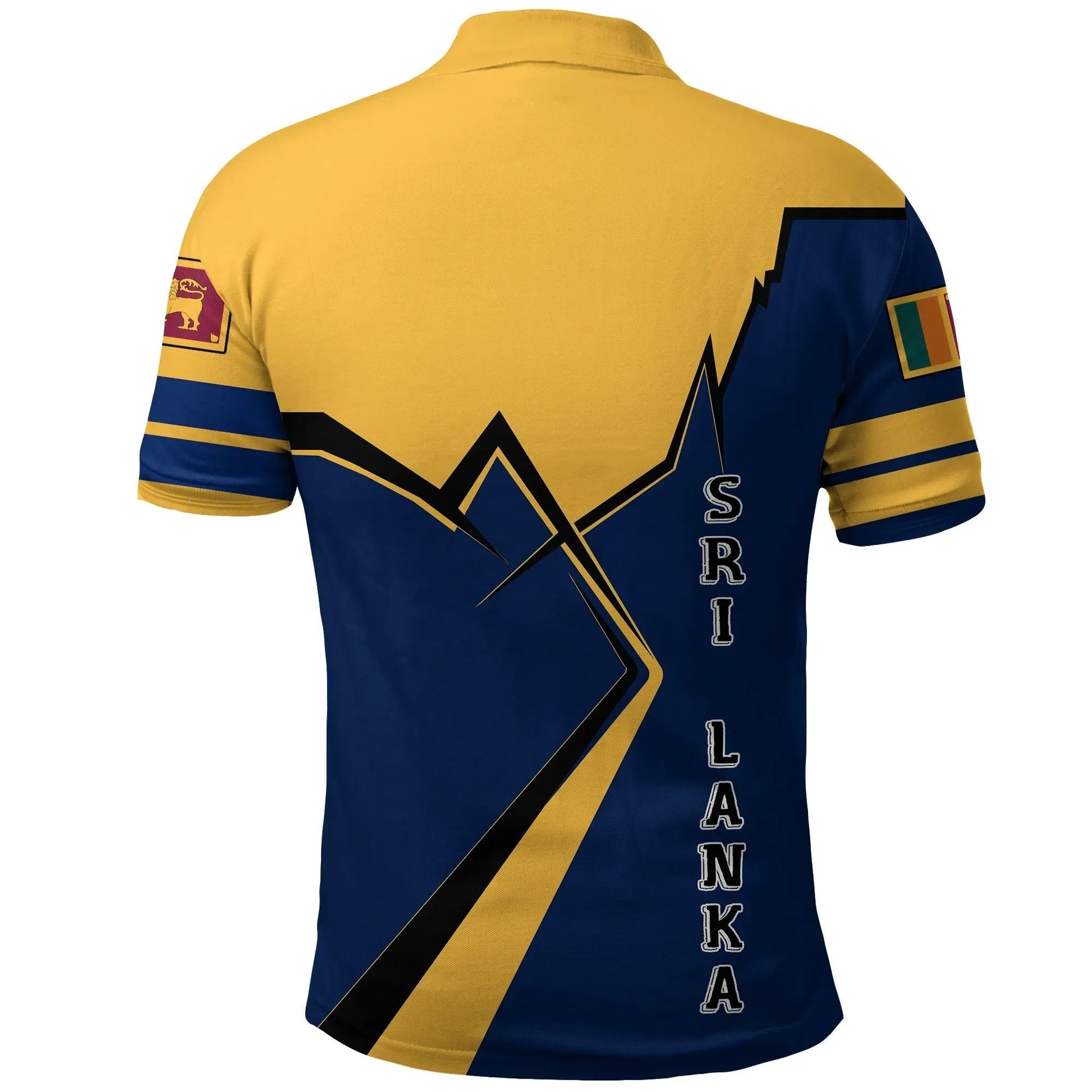 Sri Lanka Polo Shirt Lightning RLT7