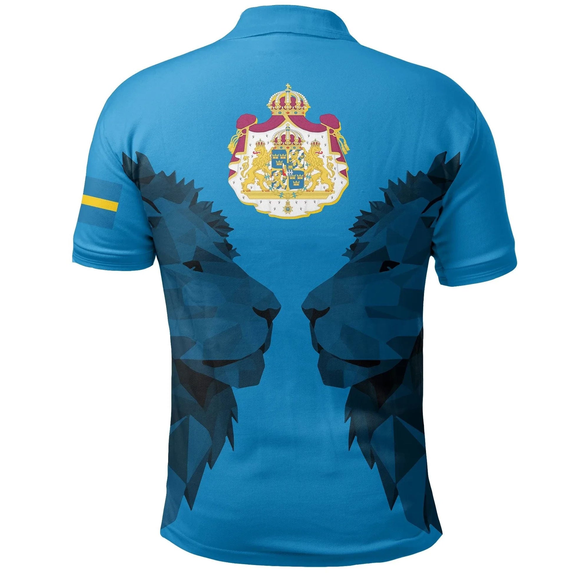 Sweden Polo T shirt Double Lion RLT7