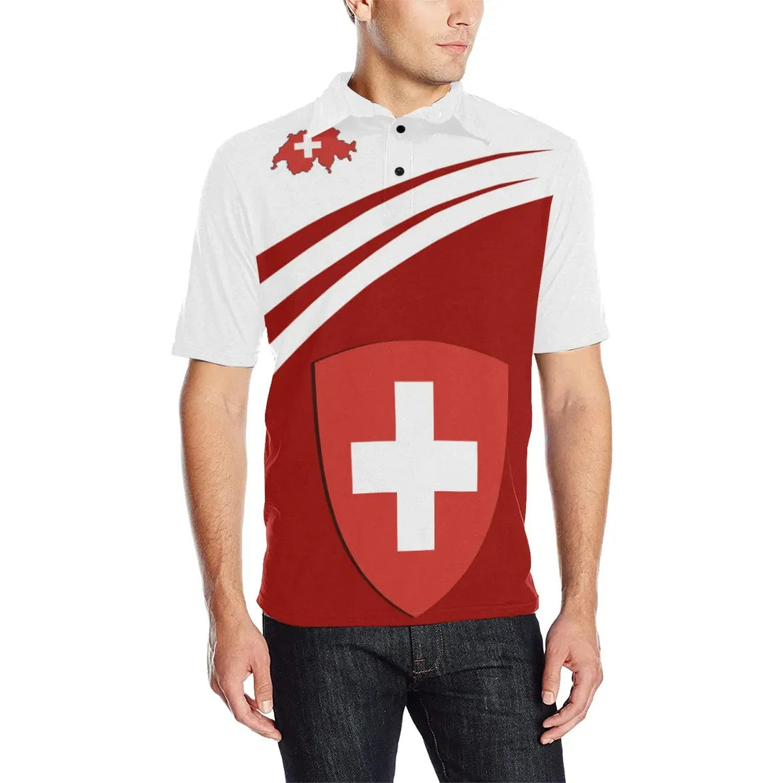 Switzerland Premium Polo RLT13