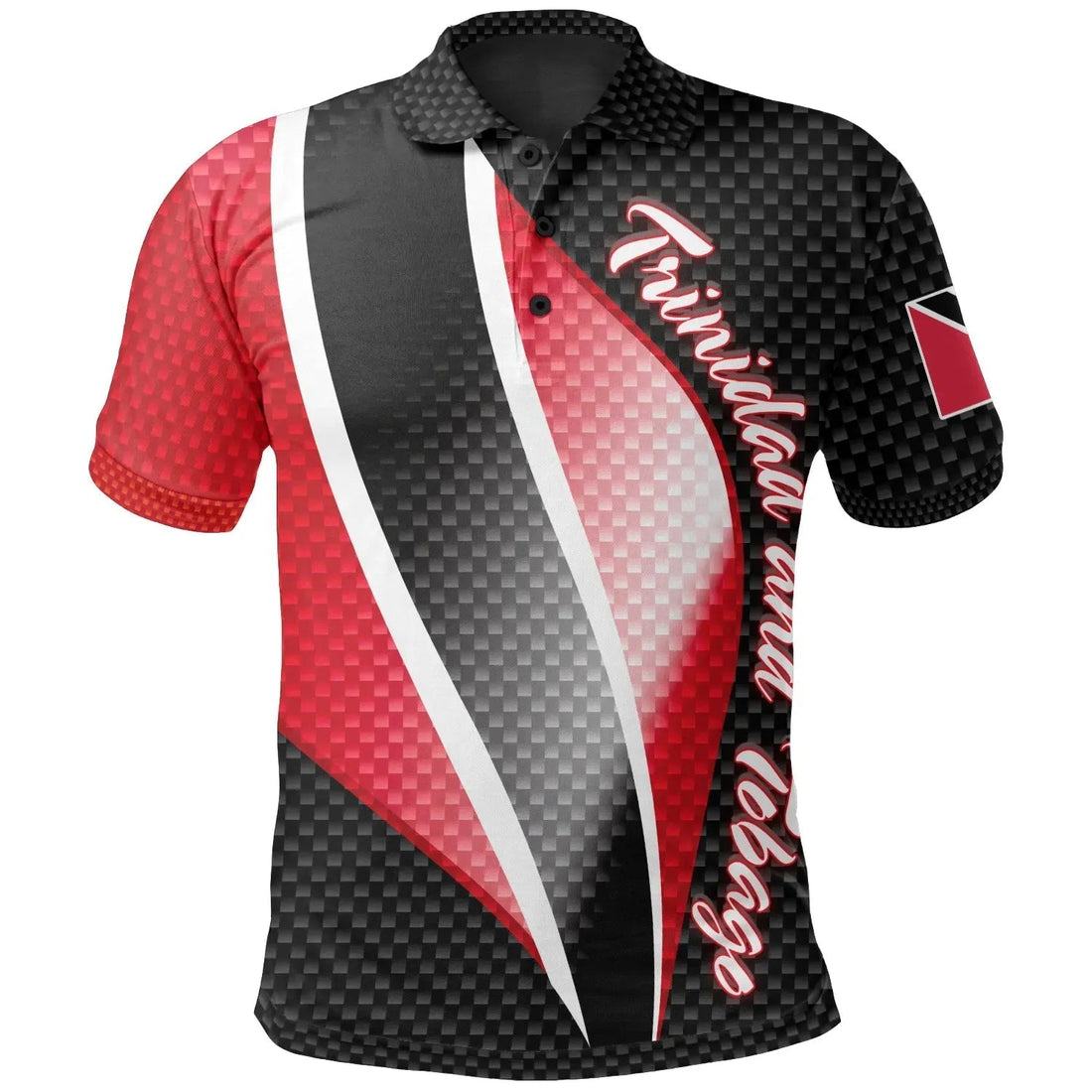 Trinidad and Tobago polo_shirt Trinidad and Tobago Flag RLT6