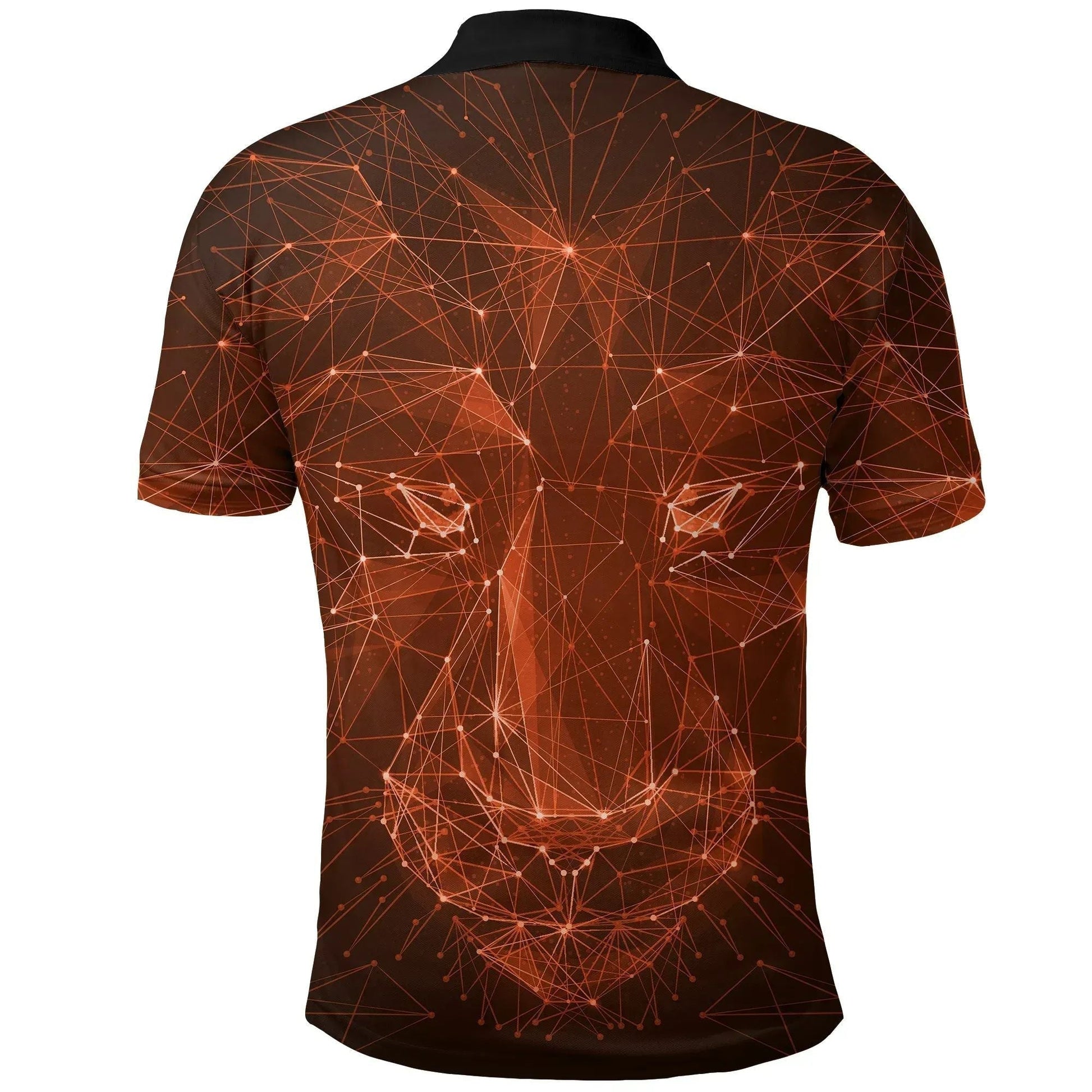 The Netherlands Polo Shirt Geometric Lion RLT7