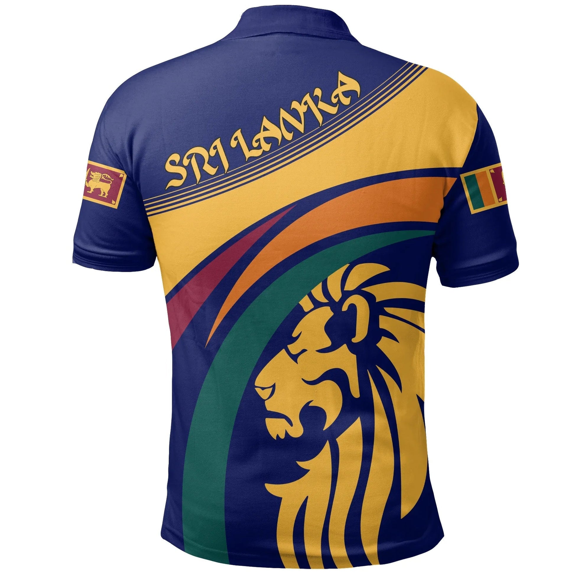 Sri Lanka Lion Polo Shirt RLT7