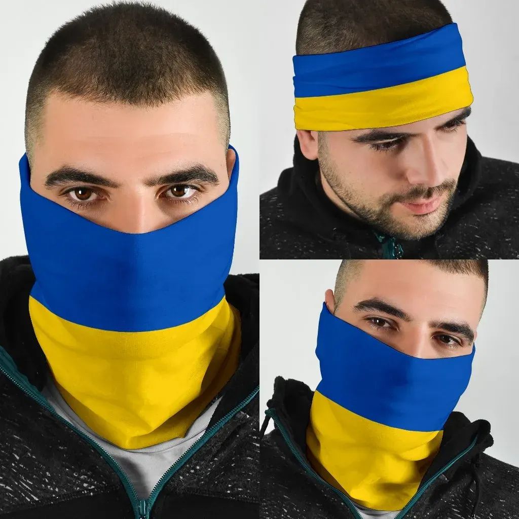 Ukraine Bandana 3 Pack Flag Neck Gaiter RLT7