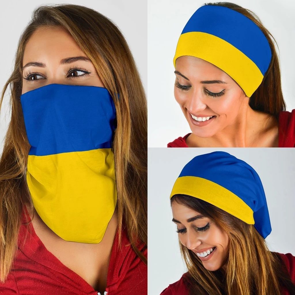 Ukraine Bandana 3 Pack Flag Neck Gaiter RLT7