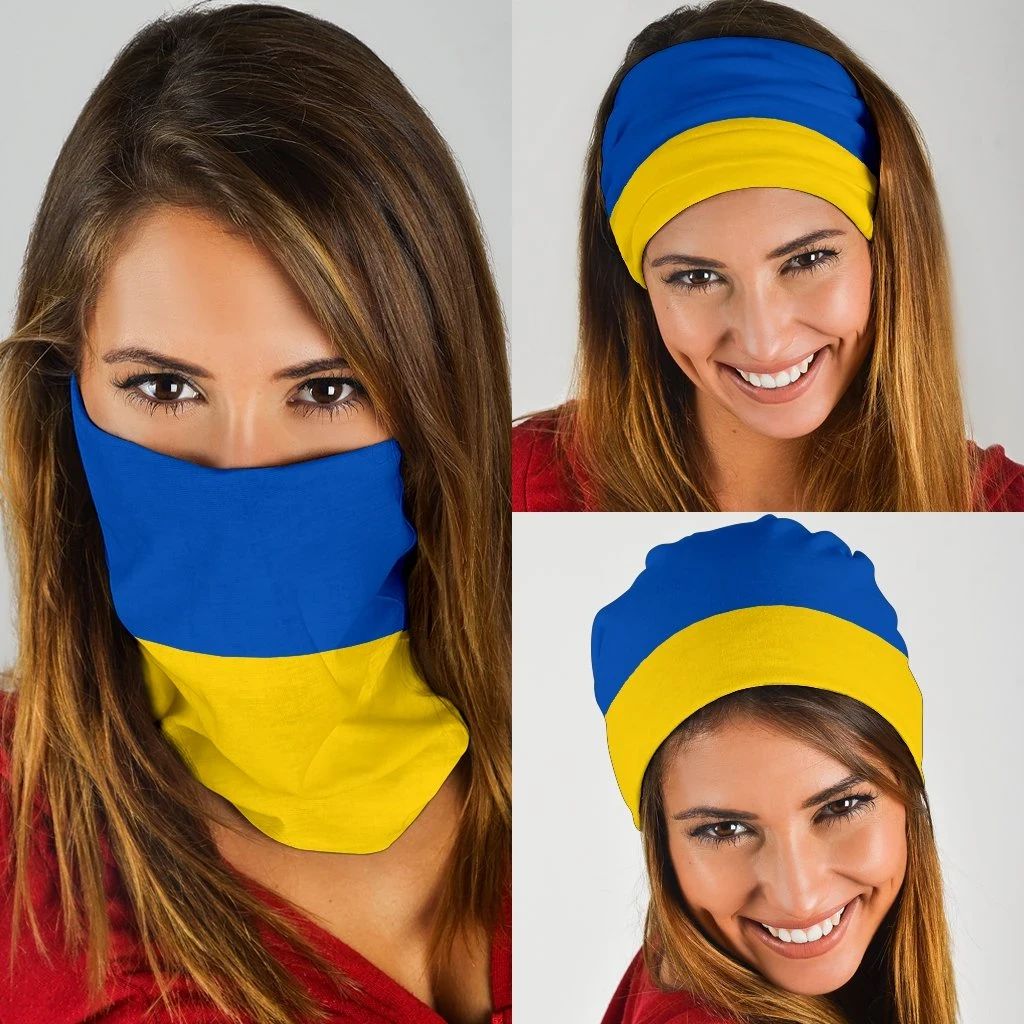 Ukraine Bandana 3 Pack Flag Neck Gaiter RLT7