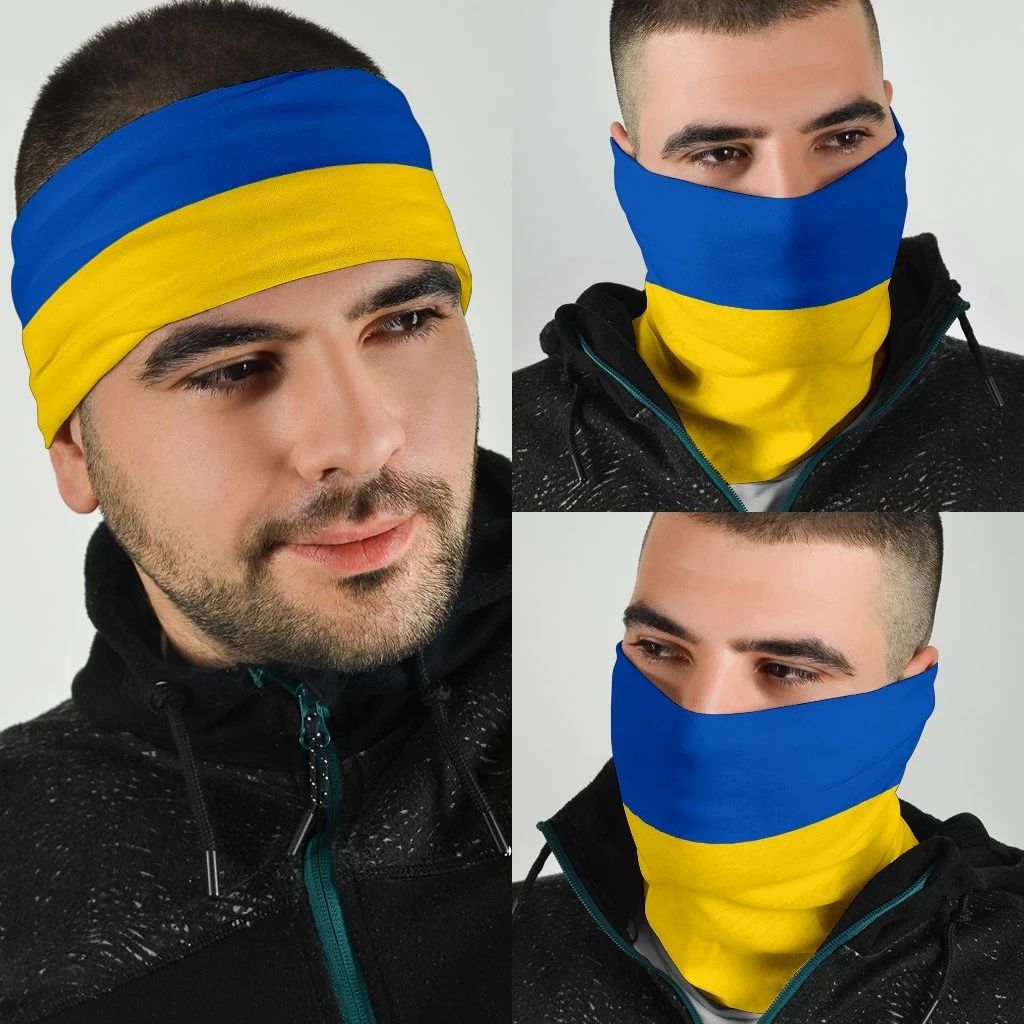 Ukraine Bandana 3 Pack Flag Neck Gaiter RLT7