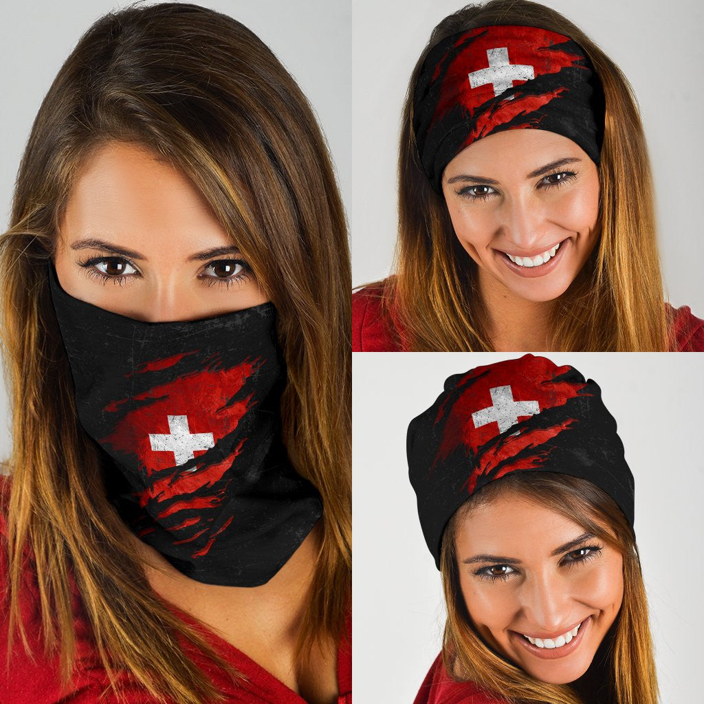Switzerland In Me Bandana 3 Pack Special Grunge Style RLT13
