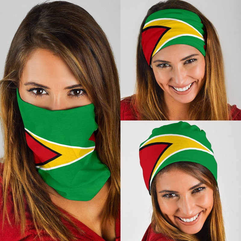 Guyana Bandana 3 - Pack - Flag Neck Gaiter RLT8