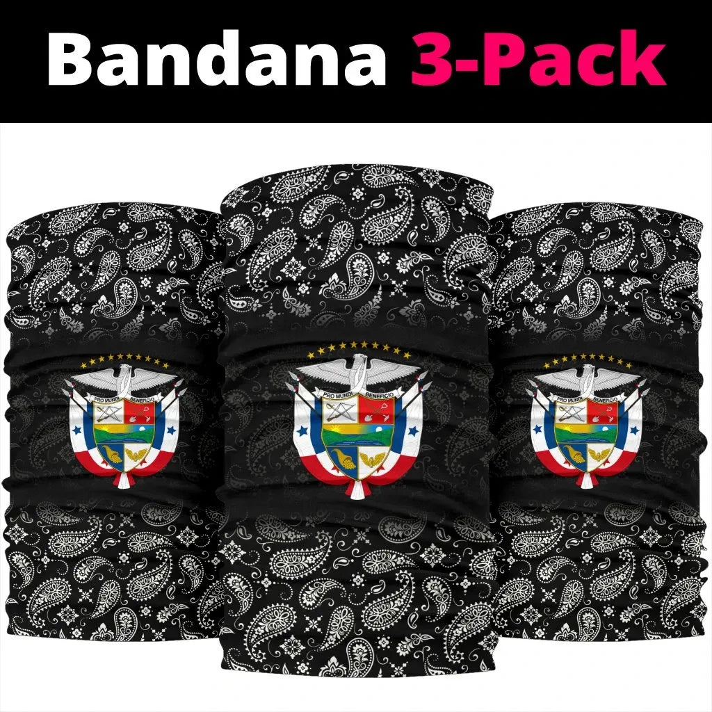Panama Bandana 3 Pack Neck Gaiter RLT13