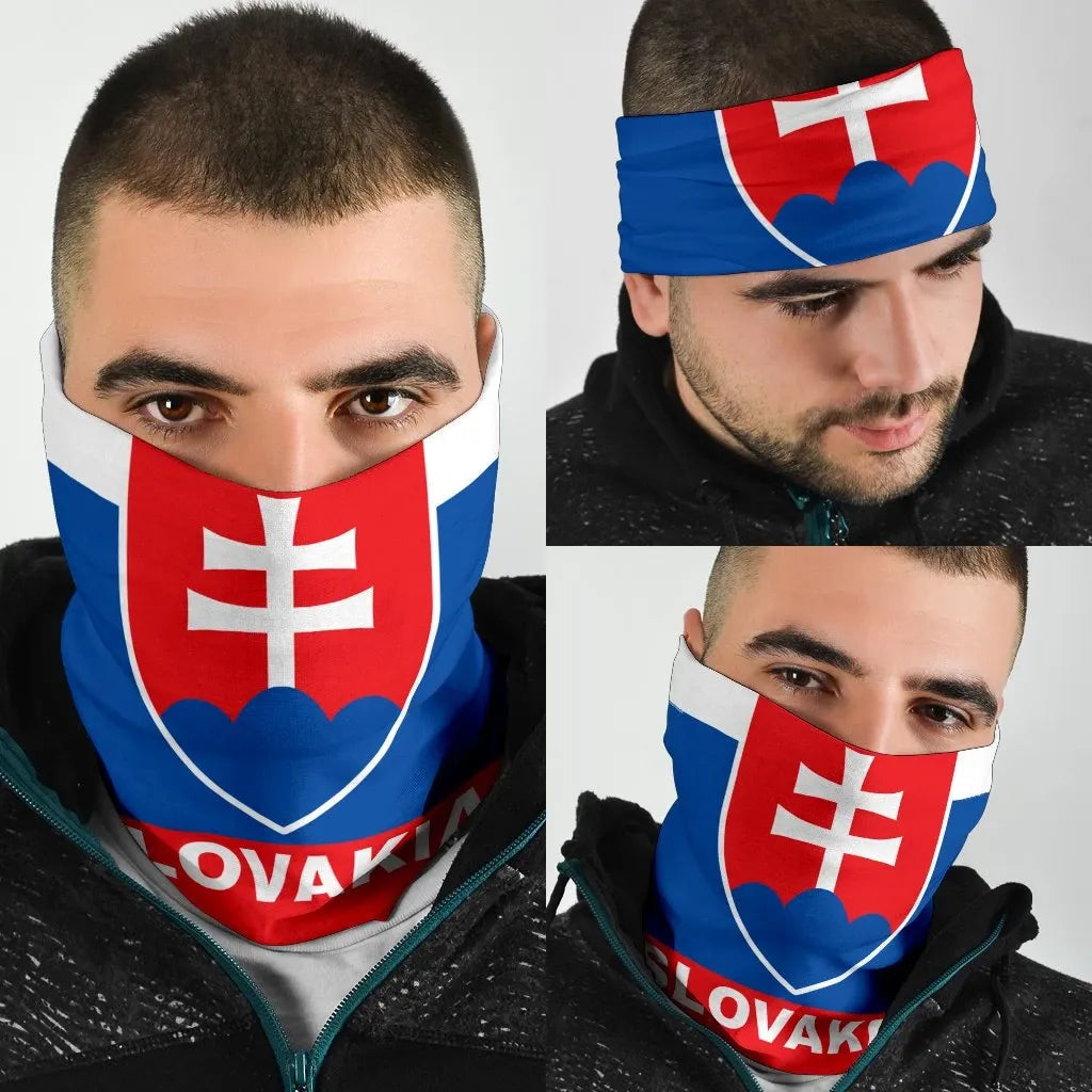 Slovakia Euro 2021 Bandana 3 Pack RLT13