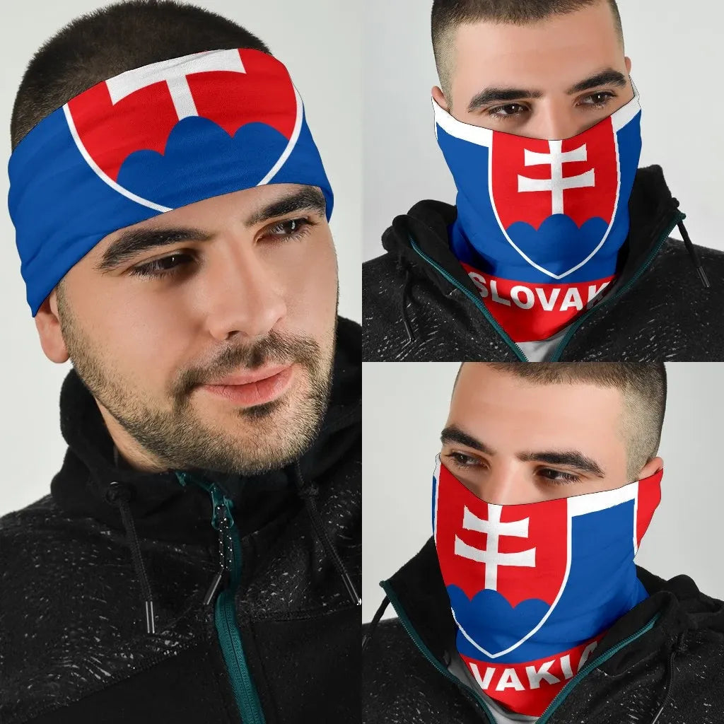 Slovakia Euro 2021 Bandana 3 Pack RLT13